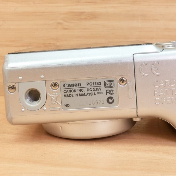 Canon PowerShot A540 Digital Camera / 6MP / 4× Zoom / Silver / Tested - Picture 7 of 7